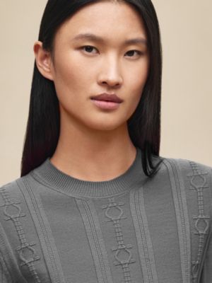 Long-sleeve sweater, View: Worn, worn, view 4 of 5