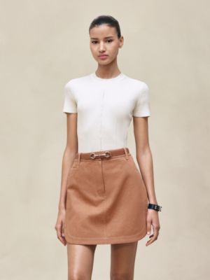 Short-sleeve sweater, View: Worn, worn, view 2 of 5