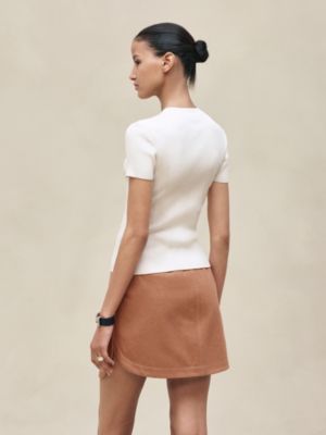 Short-sleeve sweater, View: Worn, worn, view 3 of 5