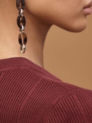 Short-sleeve sweater, View: Worn, worn, view 5 of 5