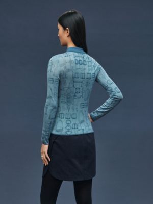 Cárdigan estampado "Cahier du Colporteur", Vista: Ver artículo puesto, worn, vista 3 de 5