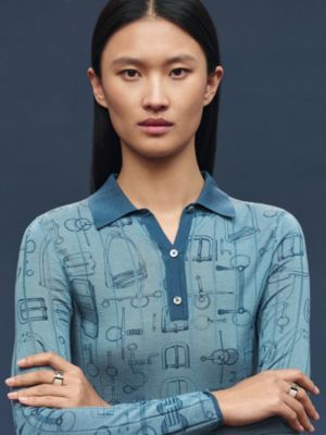 Cárdigan estampado "Cahier du Colporteur", Vista: Ver artículo puesto, worn, vista 4 de 5