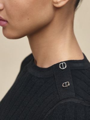 Short-sleeve sweater, View: Worn, worn, view 4 of 5