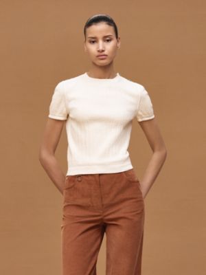 ショートスリーブニット, イメージ: 着用例, worn, ビュー3の6
