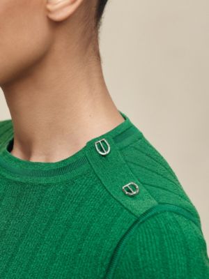 Short-sleeve sweater, View: Worn, worn, view 4 of 5