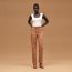 Sleeveless sweater, blanc céramique