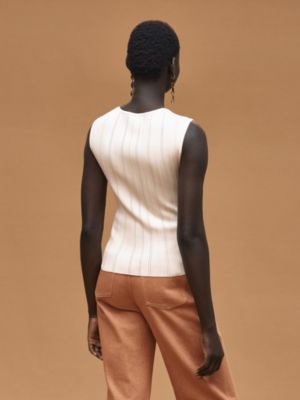 Sleeveless sweater, View: Worn, worn, view 3 of 4