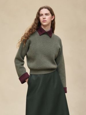 ロングスリーブニット, イメージ: 着用例, worn, ビュー3の7
