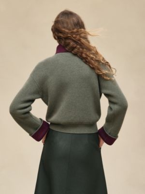 ロングスリーブニット, イメージ: 着用例, worn, ビュー4の7