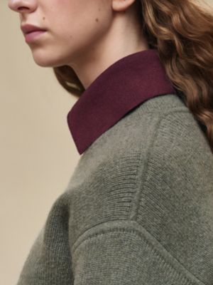 ロングスリーブニット, イメージ: 着用例, worn, ビュー6の7
