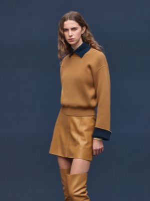 롱 슬리브 스웨터, 보기: 이미지: 제품 착용 이미지, worn, 2개 중 6번째 보기
