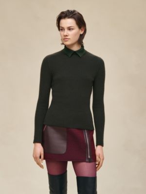롱 슬리브 스웨터, 보기: 이미지: 제품 착용 이미지, worn, 2개 중 6번째 보기