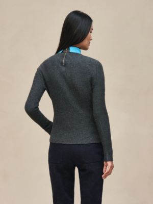 Long-sleeve sweater, View: Worn, worn, view 4 of 6