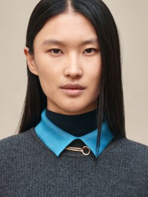 Long-sleeve sweater, View: Worn, worn, view 5 of 6