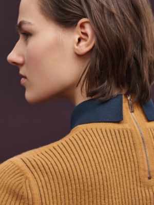 Long-sleeve sweater, View: Worn, worn, view 5 of 6