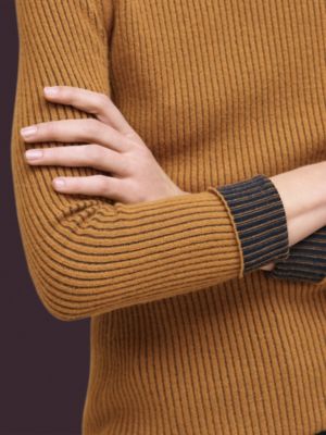 Long-sleeve sweater, View: Worn, worn, view 6 of 6