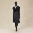 Cashmere "L'Enseigne du Sellier" sleeveless sweater, noir
