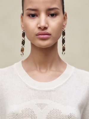 Cashmere "L'Enseigne du Sellier" sleeveless sweater, View: Worn, worn, view 4 of 5
