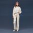 Cashmere "L'Enseigne du Sellier" long-sleeve sweater, blanc naturel, We will notify you when this product is back in stock