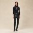 Cashmere long-sleeve sweater, noir, We will notify you when this product is back in stock