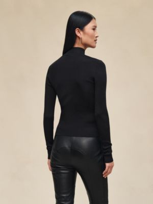 Suéter com mangas compridas em cashmere, Exibir: Sendo usado, worn, visualizar 3 de 5