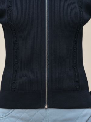 Cárdigan con cremallera, Vista: Ver artículo puesto, worn, vista 6 de 7