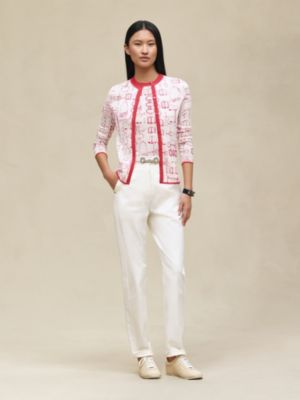 "Cahier du Colporteur" buttoned cardigan