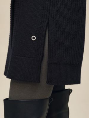 벨트 캐시미어 슬리브리스 가디건, 보기: 이미지: 제품 착용 이미지, worn, 6개 중 7번째 보기