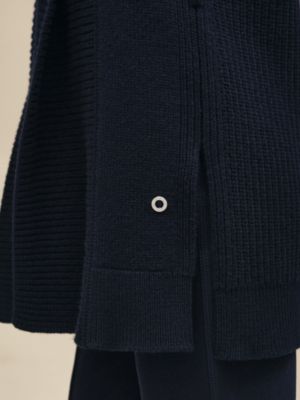 Belted cashmere sleeveless cardigan, View: front, front, view 7 of 7