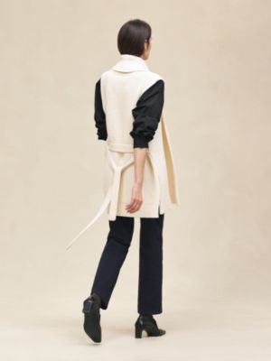 喀什米爾無袖針織外套, 檢視: 佩戴, worn, 檢視共2張圖片的第7張