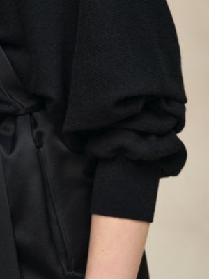 Wrap cashmere cardigan, View: Worn, worn, view 7 of 7