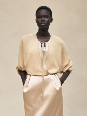カシュクールカーディガン, イメージ: 着用例, worn, ビュー2の6