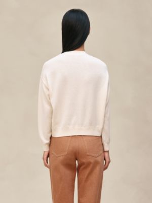 Pull manches longues imprimé «&nbsp;A Propos de Bottes&nbsp;» , Vue: Vue portée, worn, vue 3 sur 4