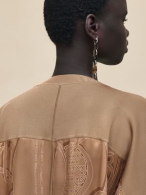 "L'Enseigne du Sellier" caftan tunic, View: Worn, worn, view 5 of 6