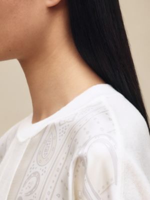 Jersey de manga larga estampado "Porte-Bonheur Bandana", Vista: Ver artículo puesto, worn, vista 6 de 6