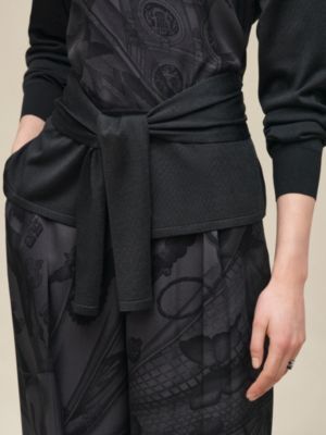 “Soleil de Soie Poudre” 롱 슬리브 스웨터, 보기: 이미지: 제품 착용 이미지, worn, 5개 중 5번째 보기