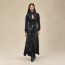"Soleil de Soie Poudre" long dress, noir, We will notify you when this product is back in stock