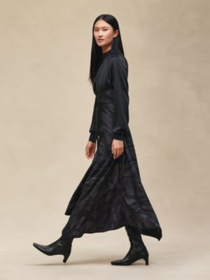 "Soleil de Soie Poudre" long dress, View: Worn, worn, view 2 of 7