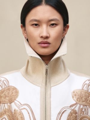 "Brides de Gala" short zipped jacket, View: Worn, worn, view 5 of 9