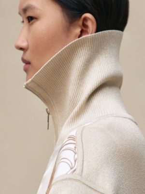 "Brides de Gala" short zipped jacket, View: Worn, worn, view 7 of 9