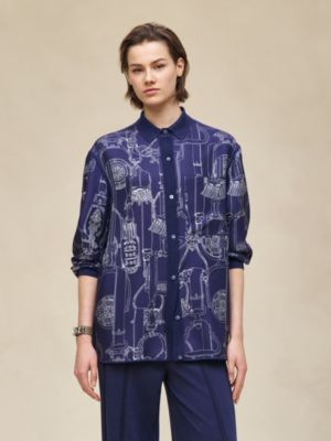 "Etriers Remix" overshirt, View: Worn, worn, view 2 of 6