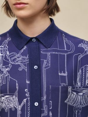 "Etriers Remix" overshirt, View: Worn, worn, view 5 of 6