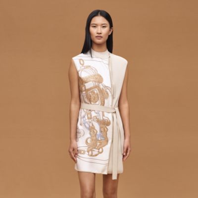 hermes dresses for ladies Hermes Multicolor Jungle Love Print Silk Maxi Dress S Hermes