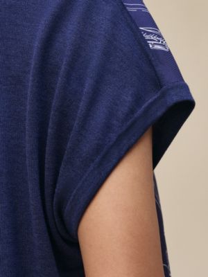 "Etriers Remix" sleeveless sweater, View: Worn, worn, view 5 of 5
