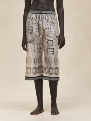 "Cahier du Colporteur" beach pants, View: Worn, worn, view 2 of 5
