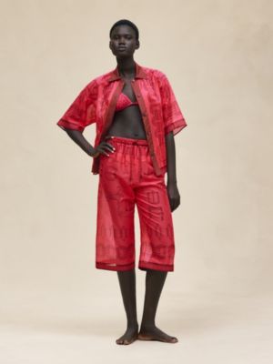 "Cahier du Colporteur" beach pants