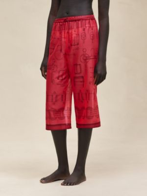 "Cahier du Colporteur" beach pants, View: Worn, worn, view 2 of 5