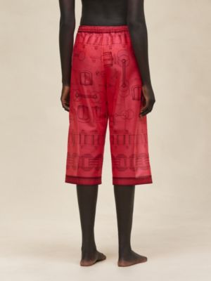 "Cahier du Colporteur" beach pants, View: Worn, worn, view 3 of 5