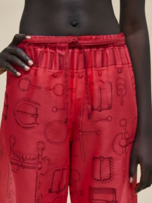 "Cahier du Colporteur" beach pants, View: Worn, worn, view 4 of 5