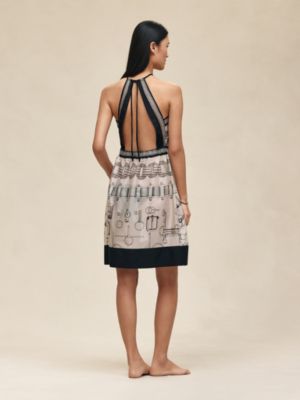 "Cahier du Colporteur" beach dress, View: Worn, worn, view 2 of 6